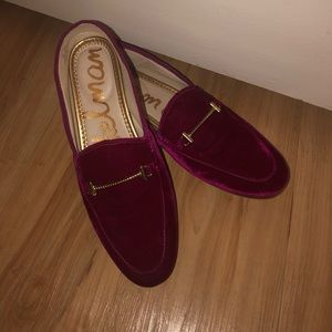 Plush magenta Sam Edelman shoes